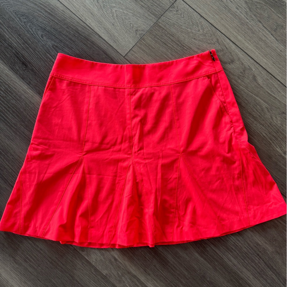 Annika CB Cutter & Buck Neon Pink Drytec Adelina Skort Skirt Size 10